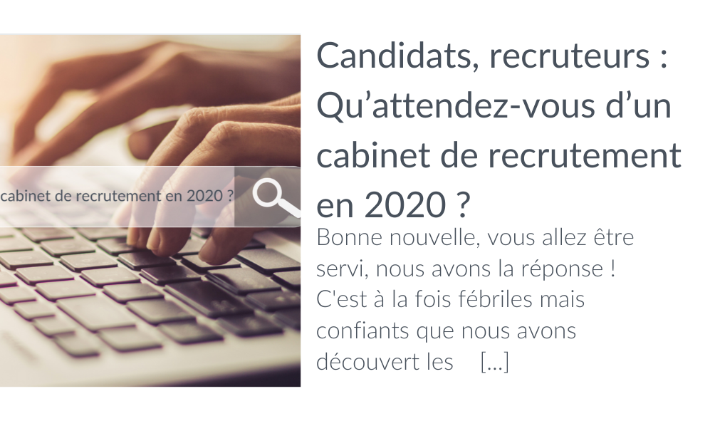 RESULTAT CABINET DE RECRUTEMENT 