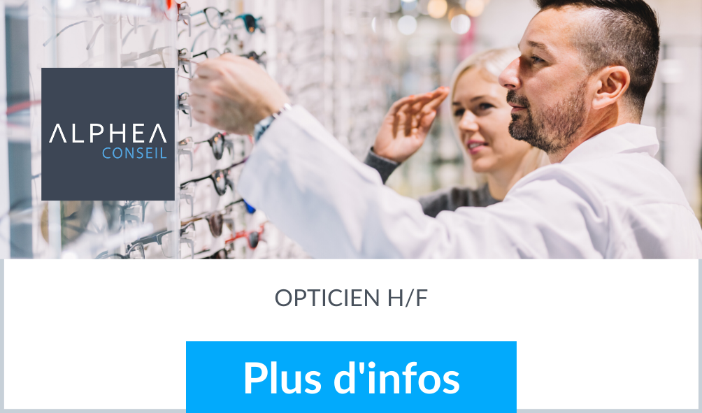 opticien recrutement 