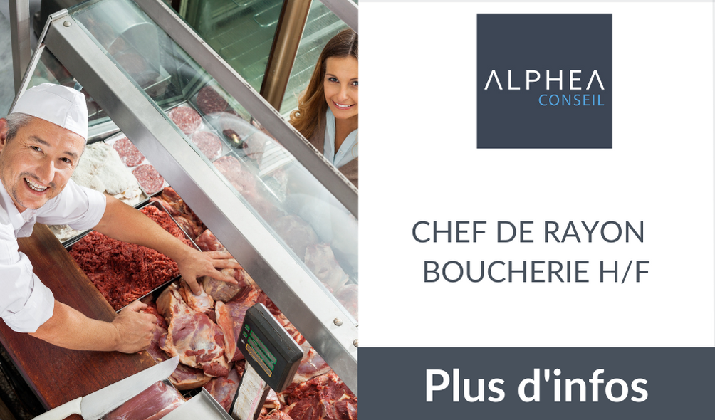 Chef de rayon boucherie