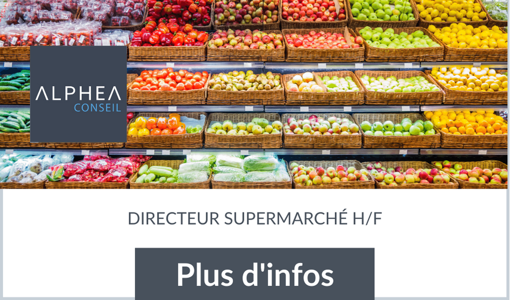 Directeur de supermarché