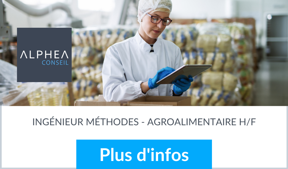 ingénieur methode agroalimentaire