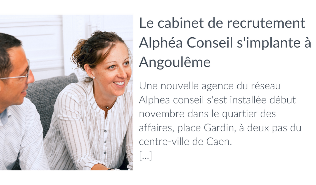 Cabinet de recrutement Angoulême