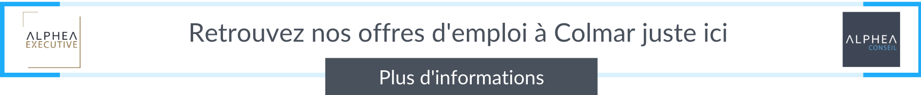 emploi colmar