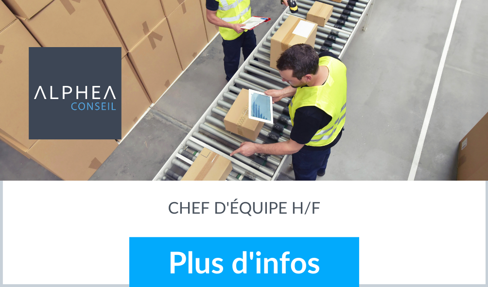 Chef equipe logistique 